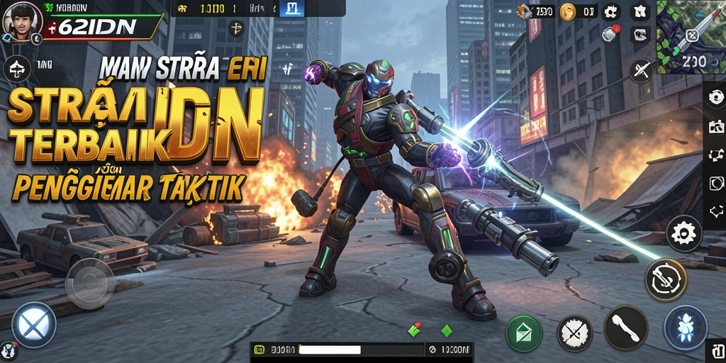 Gameplay seru dan penuh taktik dalam 62IDN.