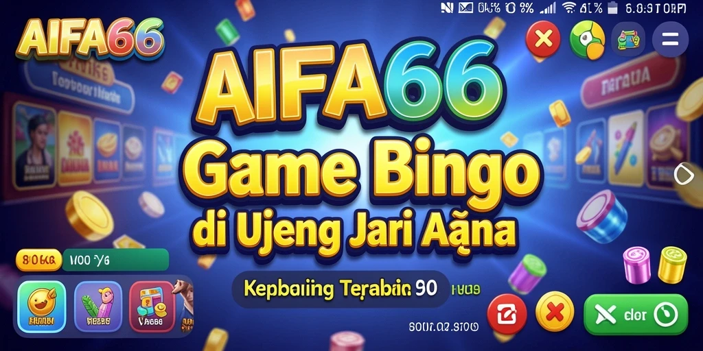 Tampilan gameplay seru dari AIFA66 saat bermain Bingo.