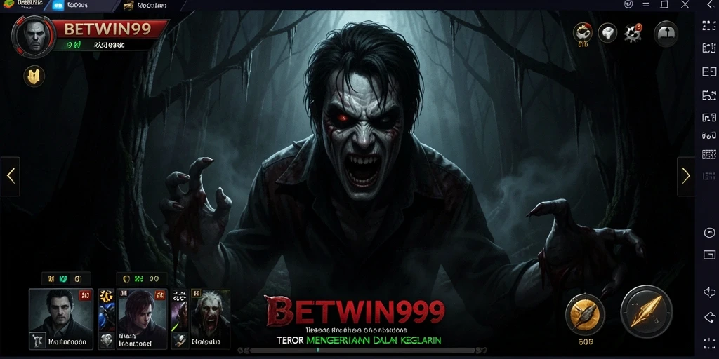 Gameplay BETWIN999 yang menyeramkan dengan atmosfer mencekam.
