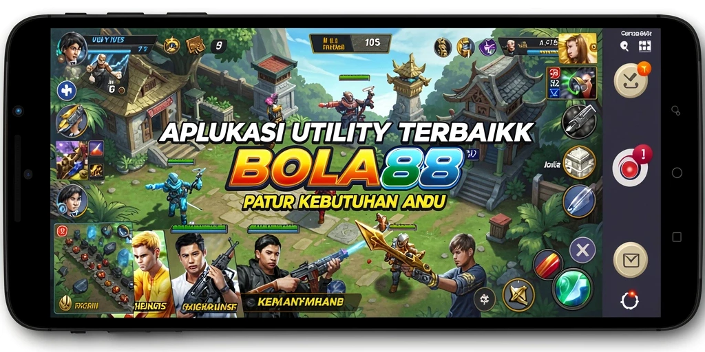 Tampilan antarmuka aplikasi BOLA88 yang informatif dan menarik.