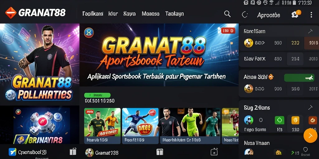 Screenshot GRANAT88 menunjukkan pengalaman taruhan yang seru dan interaktif.