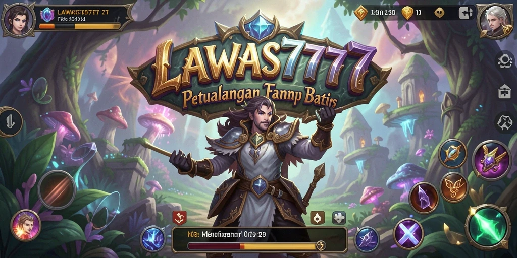 Tampilan menakjubkan dari gameplay LAWAS777 dengan pertarungan yang epik.