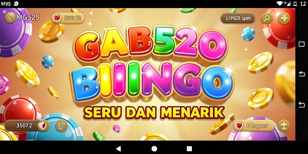 Gameplay seru MG525 yang penuh dengan tantangan Bingo.